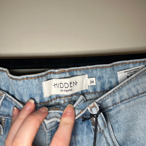 Hidden Denim Alyx Low Slung Baggy Jean, Size 24 - Picture 7 of 9